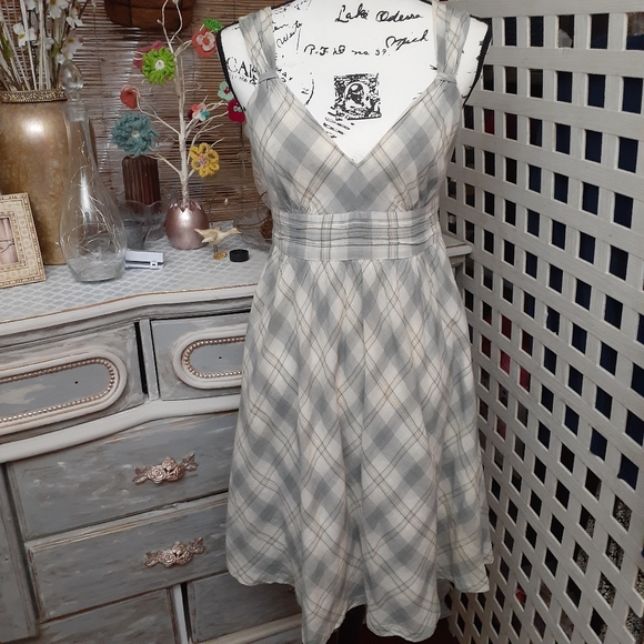 Converse Plaid Skater Dress - Picture 1 of 3